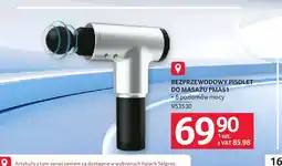 Selgros Bezprzewodowy pistolet do masażu PMAS1 Platinet oferta