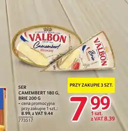 Selgros Ser camembert Valbon oferta