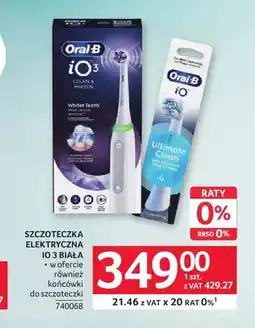 Selgros Szczoteczka elektryczna iO 3 biała Oral-B oferta