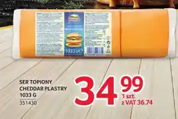 Selgros Ser topiony cheddar w plastrach Hochland oferta