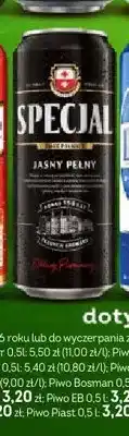 Żabka Piwo Specjal Jasny Pełny oferta