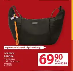 Selgros Torebka damska 47x24x2 cm oferta