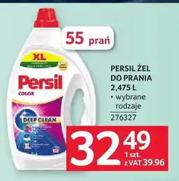 Selgros Żel do prania Persil oferta