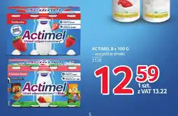 Selgros Actimel truskawka 8-pak oferta