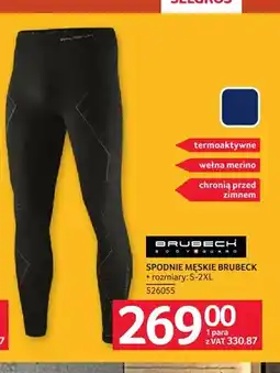 Selgros Spodnie męskie Brubeck oferta