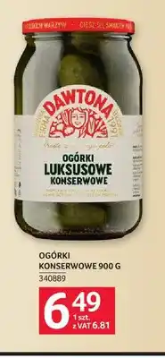 Selgros Ogórki konserwowe Dawtona oferta