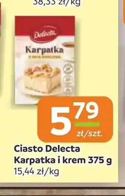 Gama Ciasto Delecta Karpatka i krem oferta