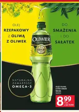 Selgros Olej rzepakowy z oliwą z oliwek extra virgin Oliwier oferta