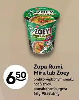 Żabka Zupa Rumi o lekko wędzonym smaku Shin Ramyun oferta