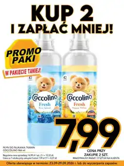 Kupiec Płyn do płukania tkanin Coccolino Fresh Happy Yellow oferta