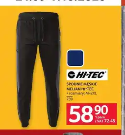 Selgros Spodnie męskie Melian Hi-Tec oferta