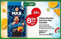 Żabka Chipsy Lay's Max Canister Paprika oferta