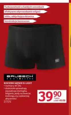 Selgros Bokserki męskie B-Light Brubeck oferta