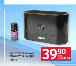 Selgros Dyfuzor zapachowy PADYMF701B + olejek Platinet oferta