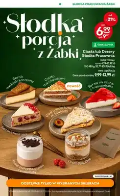 Żabka Sernik baskijski korzenny Słodka Pracownia oferta