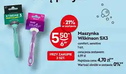 Żabka Maszynka Wilkinson SX3 comfort oferta