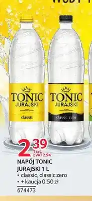 Selgros Napój Tonic Jurajski classic oferta