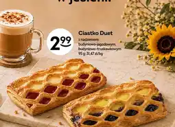 Żabka Ciastko Duet z nadzieniem budyniowo-jagodowym oferta