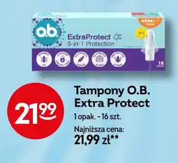 Żabka Tampony O.B. Extra Protect oferta