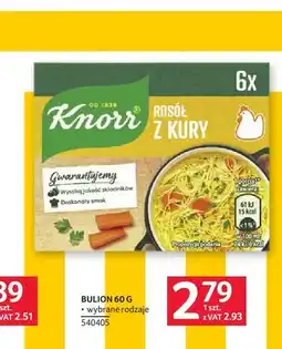 Selgros Bulion Knorr oferta