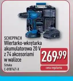 ALDI Akumulatorowa wiertarko-wkrętarka Scheppach oferta