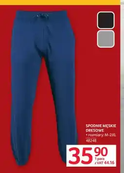 Selgros Spodnie męskie dresowe oferta