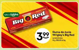 Żabka Guma do żucia Wrigley's Big Red cynamonowa oferta