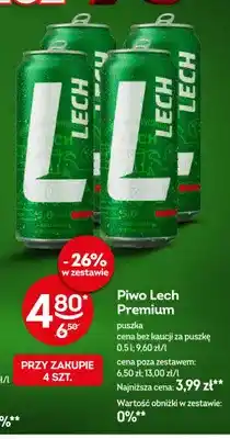 Żabka Piwo Lech Premium oferta