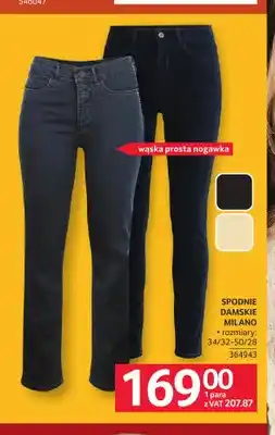 Selgros Spodnie damskie Milano oferta
