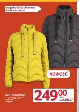 Selgros Kurtka damska pikowana oferta