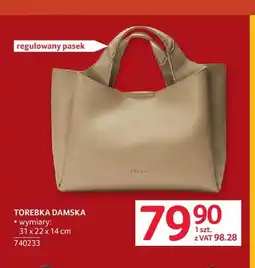 Selgros Torebka damska 31x22x14 cm Keddo oferta