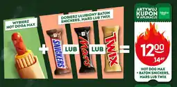 Żabka Zestaw Hot Dog Max + baton Snickers, Mars lub Twix oferta