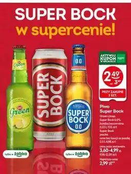 Żabka Piwo Super Bock Green Limao oferta