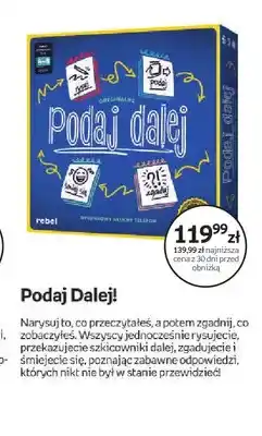 Empik Gra planszowa Podaj Dalej! Rebel oferta