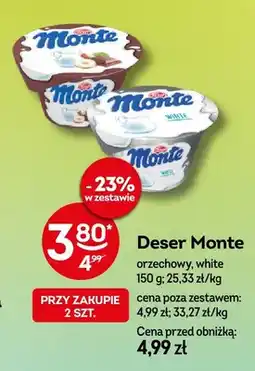 Żabka Deser Monte orzechowy oferta