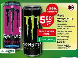Żabka Napój energetyczny Monster Rehab Tea + Wild Berry oferta