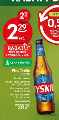 Żabka Piwo bezalkoholowe Tyskie oferta