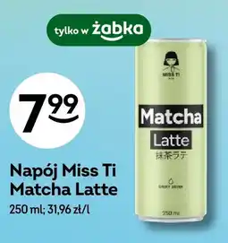 Żabka Napój Miss Ti Matcha Latte oferta