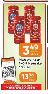 Gama Piwo Warka JP 4-pak oferta