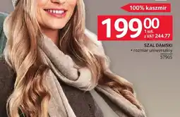 Selgros Szal damski oferta