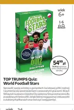 Empik Gra Top Trumps Quiz: World Football Stars oferta