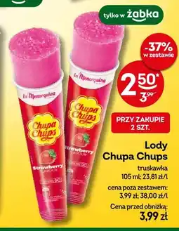 Żabka Lody Chupa Chups truskawka oferta