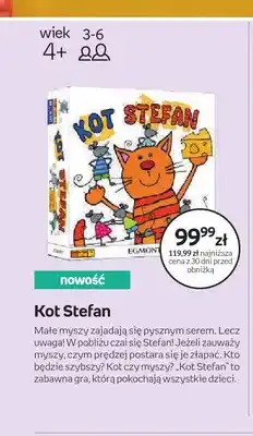 Empik Gra planszowa Kot Stefan Egmont oferta