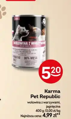 Żabka Karma Pet Republic wołowina z warzywami oferta