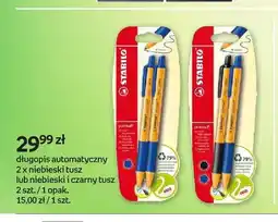 Empik Długopis automatyczny 2 x niebieski tusz Stabilo pointball 2-pak oferta