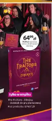 Empik Dodatek do gry planszowej The Traitors Zdrajcy EPEE oferta