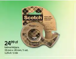 Empik Taśma klejąca 19 mm x 20 m Scotch Magic Tape oferta