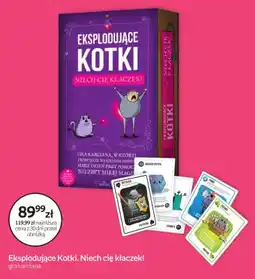 Empik Gra karciana Eksplodujące Kotki Niech cię kłaczek! oferta