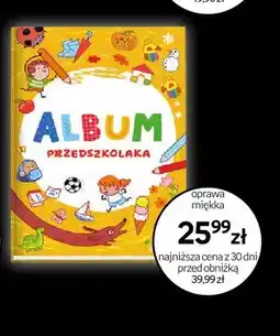 Empik Książka Album przedszkolaka oferta