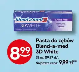 Żabka Pasta do zębów Blend-a-med 3D White oferta